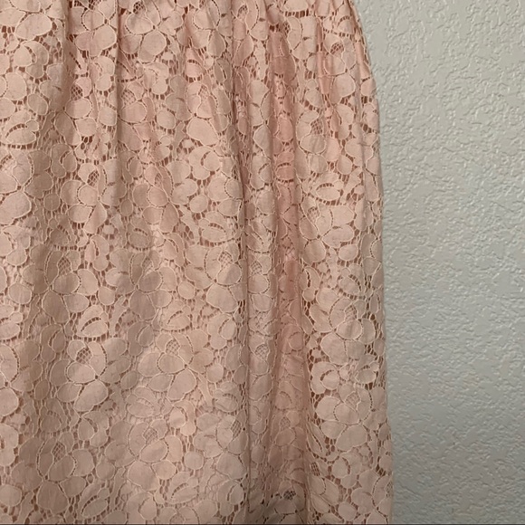 Aritzia Talula Pale Pink Lace Dress size 4 - Picture 8 of 9